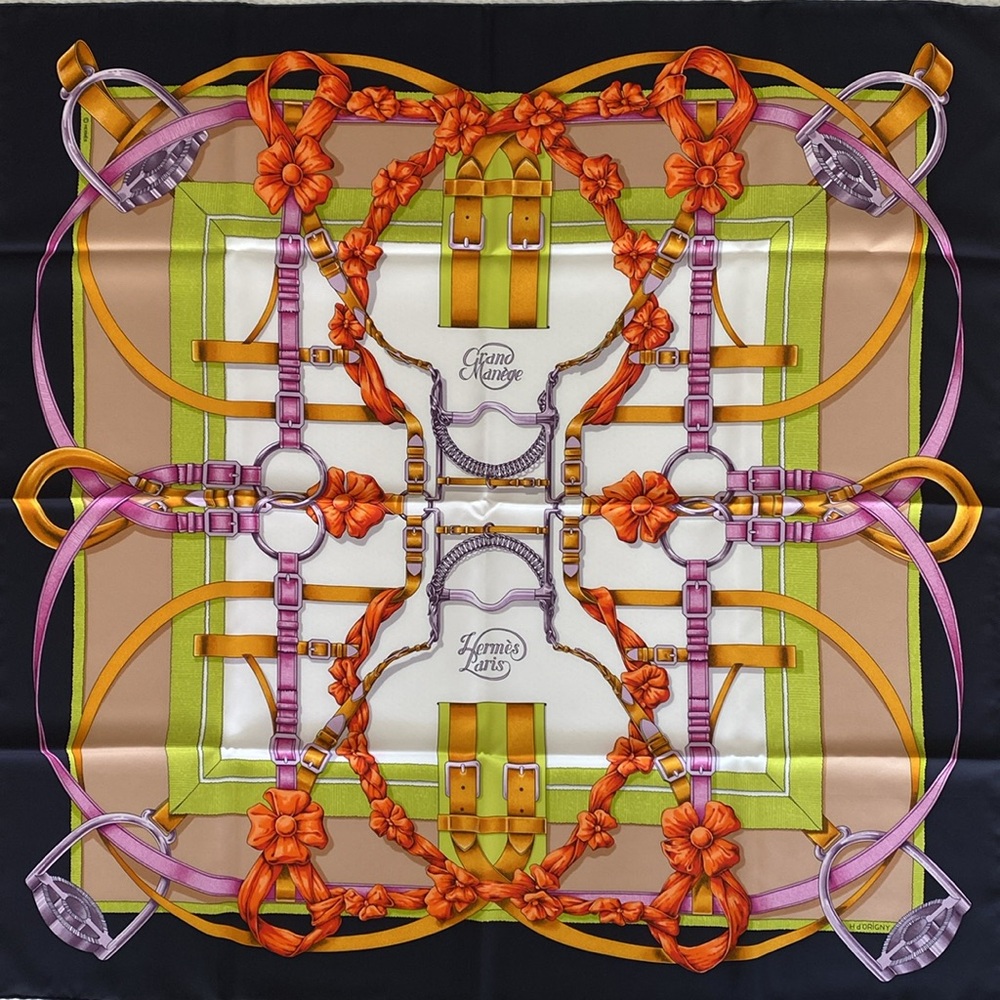 Hermes Silk Scarf